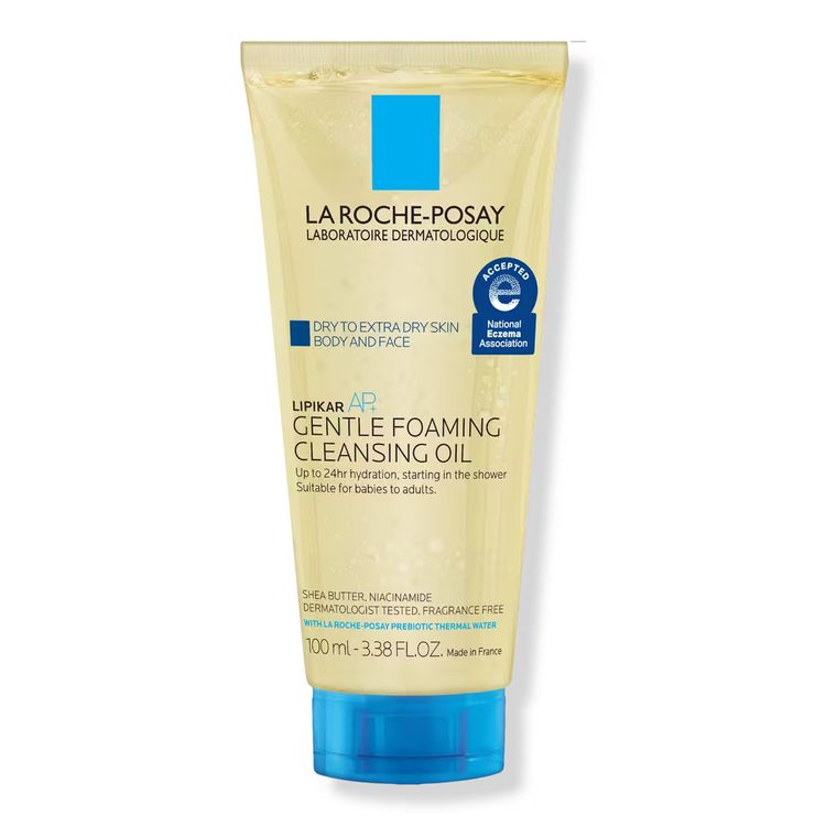 La Roche-Posay Lipikar AP+ Gentle Foaming Cleansing Oil ($11)