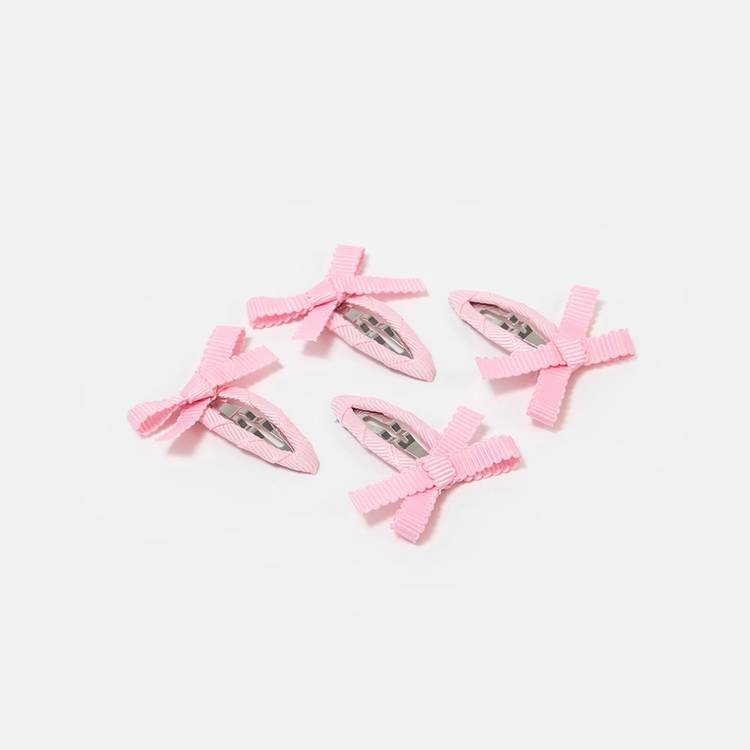 Chunks Bow Snap Hair Clips ($12)