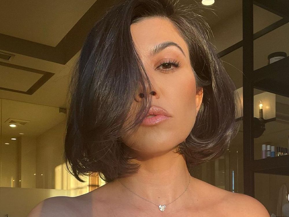 Kourtney Kardashian Says This Facial Gave Her Eyelift-Like Results