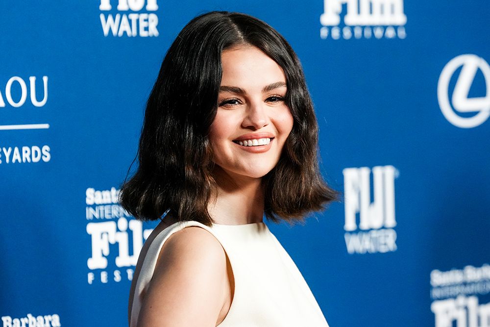 SANTA BARBARA, CALIFORNIA - FEBRUARY 09: Selena Gomez attends DAOU Vineyards At The Virtuosos Award - 40th Annual Santa Barbara International Film Festival at The Arlington Theatre on February 09, 2025 in Santa Barbara, California.