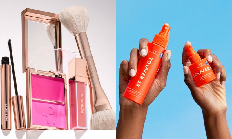 Patrick Ta and Tower28 beauty products