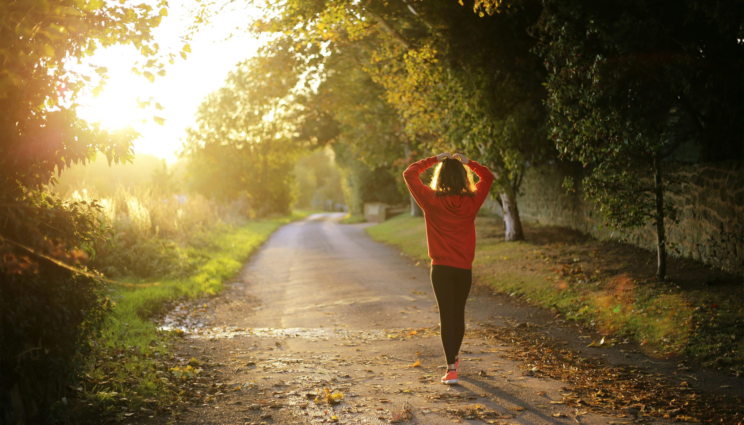 woman walking