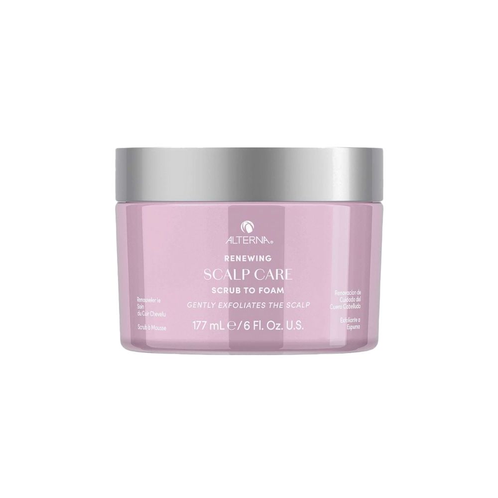 alterna renewing scalp care scrub to foam