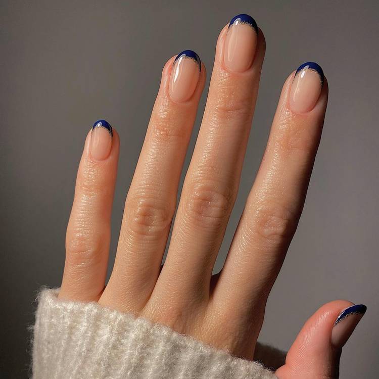 Navy and Nude