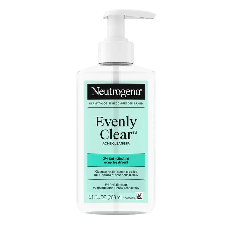 Neutrogena Evenly Clear Acne Cleanser