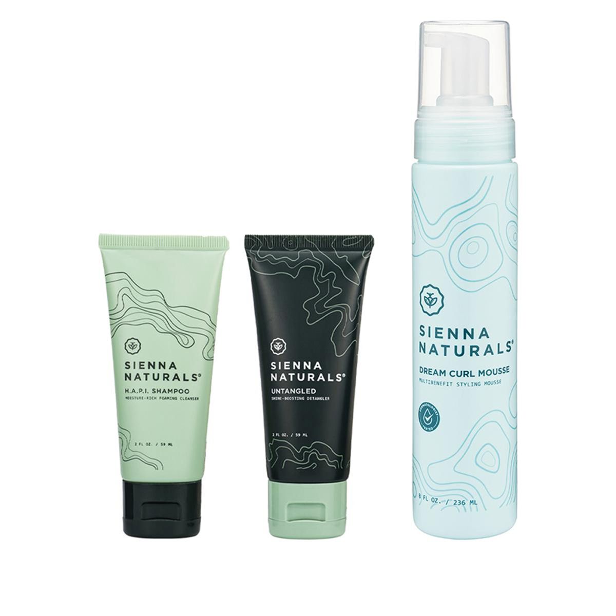 Sienna Naturals Dream Curl Styling Set