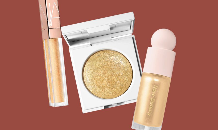 golden makeup