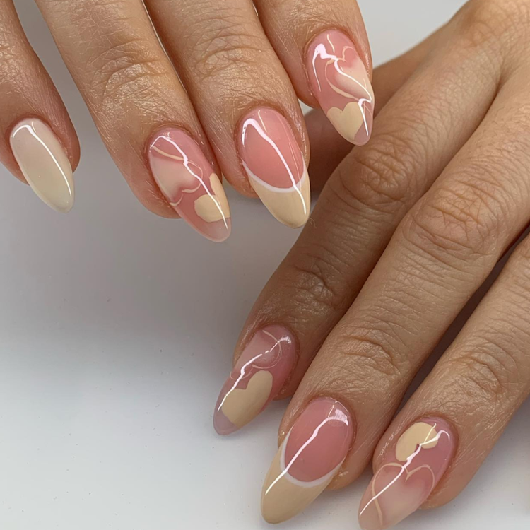 Beige Tips