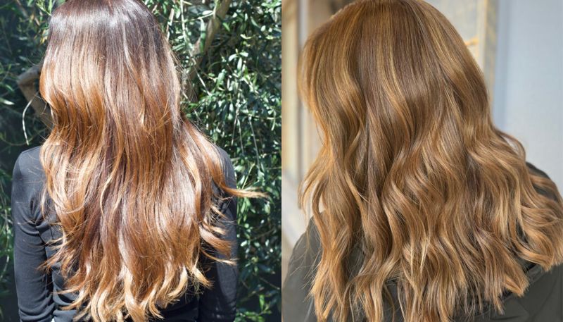 golden brown hair color