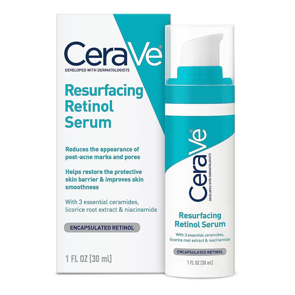 Best Retinol Serum: CeraVe Resurfacing Retinol Face Serum ($22)