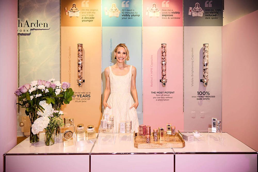 Leslie Bibb for Elizabeth arden