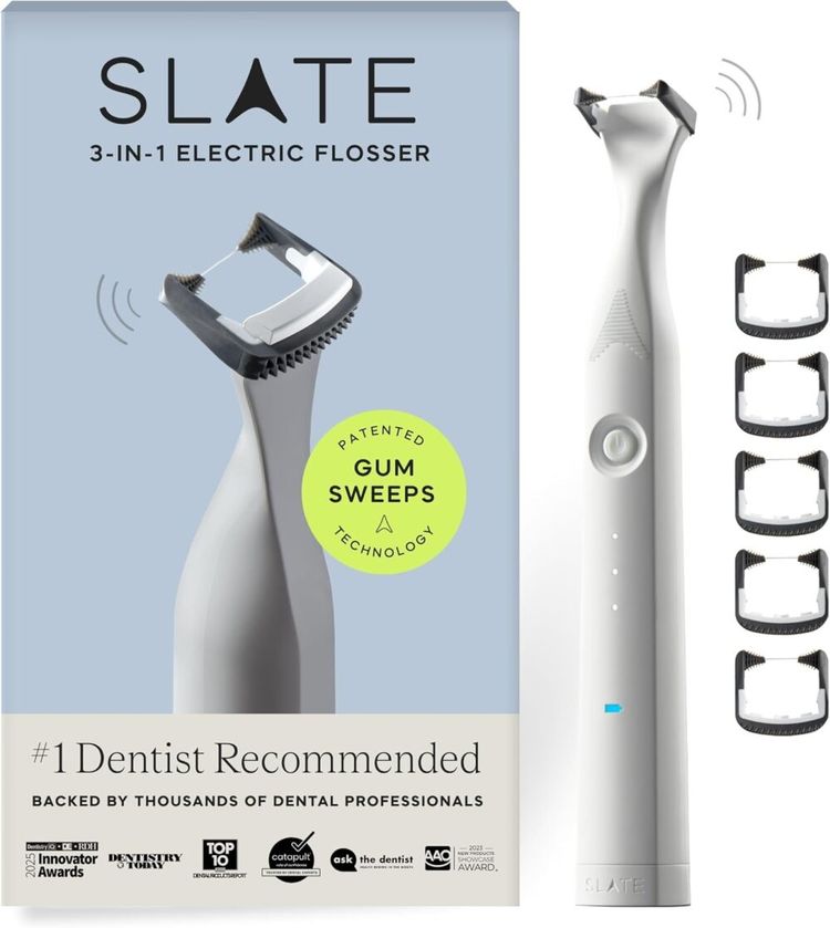 Slate Rechargeable Electric Flosser ($130)