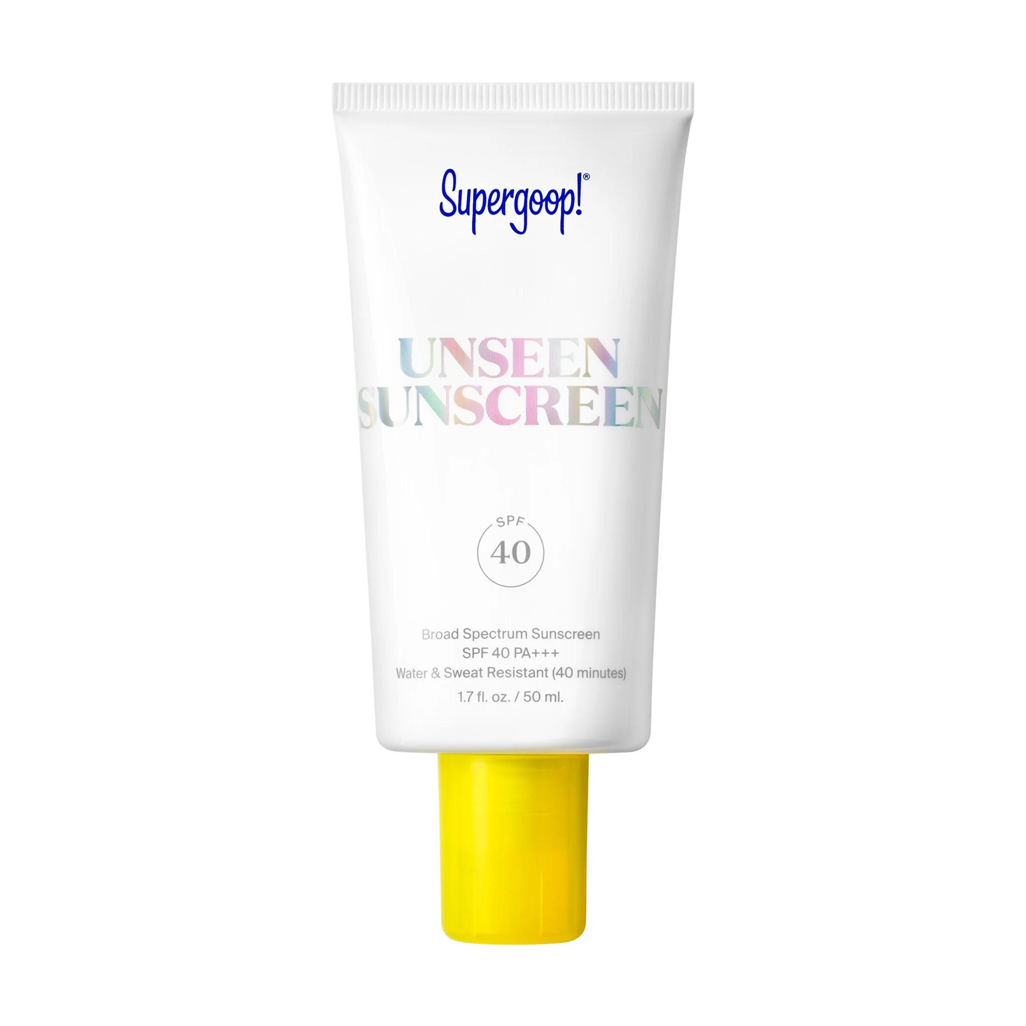 Supergoop! Unseen Sunscreen SPF 40 ($40)