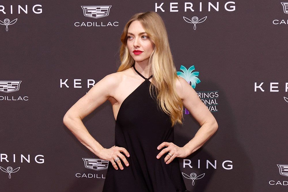 PALM SPRINGS, CALIFORNIA - JANUARY 03: Amanda Seyfried attends the 37th Annual Palm Springs International Film Festival Film Awards at Palm Springs Convention Center on January 03, 2026 in Palm Springs, California. (Photo by Taylor Hill/FilmMagic)