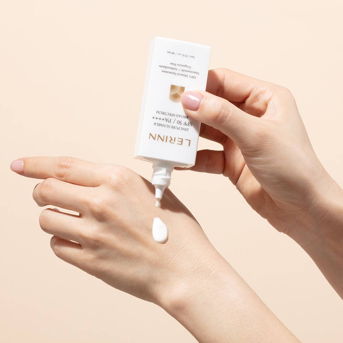 lerinn beauty mineral sunscreen