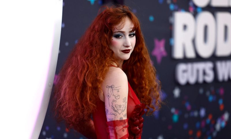 Chappell Roan attends the premiere of Netflix's Olivia Rodrigo: GUTS World Tour at NYA EAST on October 25, 2024 in Los Angeles, California.