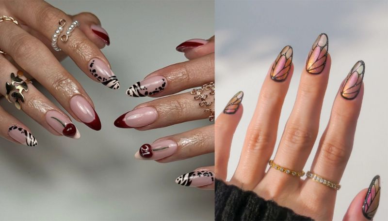 main character nail looks