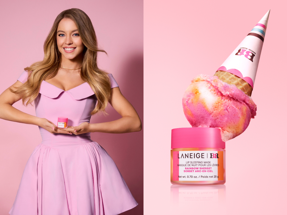 Laneige Teams Up With Baskin Robbins for New Lip Mask Inspired by Sydney Sweeney