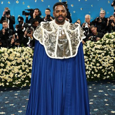 Colman Domingo, Met Gala Co-Chair, attends the 2025 Met Gala Celebrating "Superfine: Tailoring Black Style" at Metropolitan Museum of Art on May 05, 2025 in New York City.