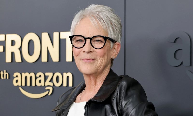 Jamie Lee Curtis attends the Amazon 2025 Upfront at Beacon Theatre on May 12, 2025 in New York City.