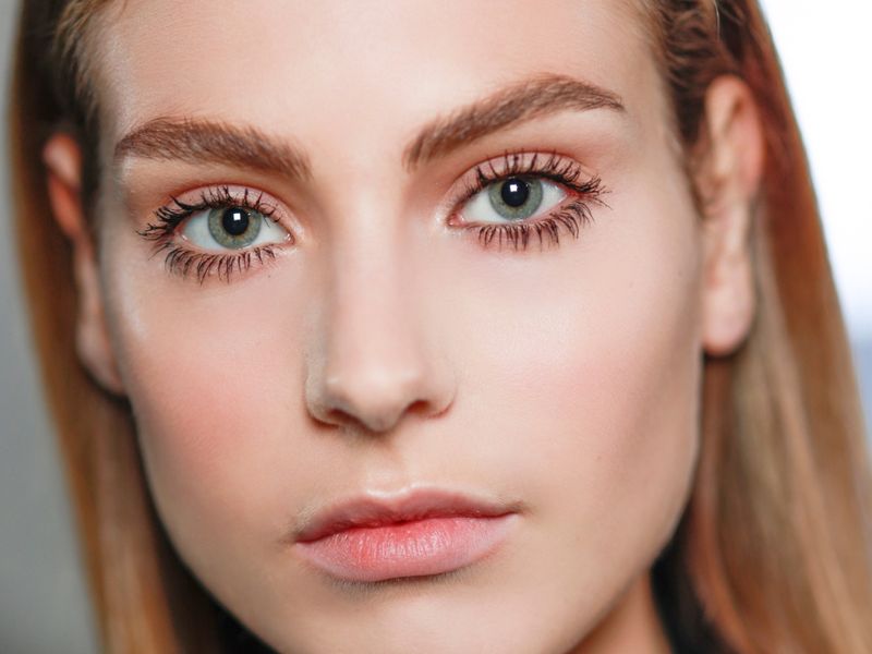 MILAN, ITALY - SEPTEMBER 23: A model is seen backstage ahead of the Aquilano.Rimondi show during Milan Fashion Week Spring/Summer 2018 on September 23, 2017 in Milan, Italy.; Shutterstock ID 1073708042; Purchase Order: NewBeauty; Job: Web; Client/Licensee: Leiana Foye - Digital; Other: 04-5730-001-11-00