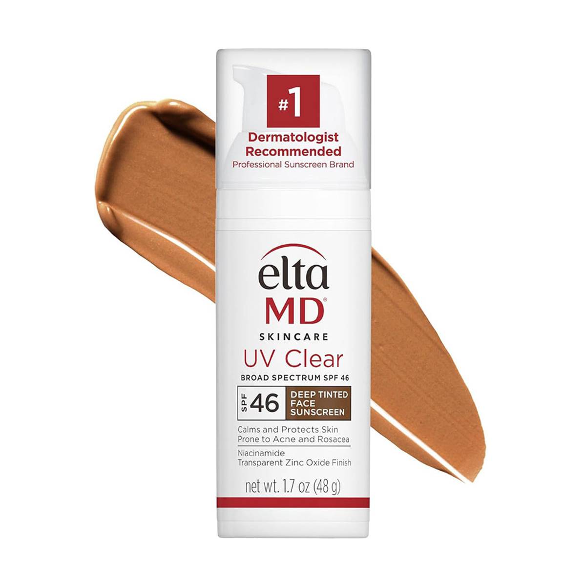 eltamd uv clear deep tinted spf