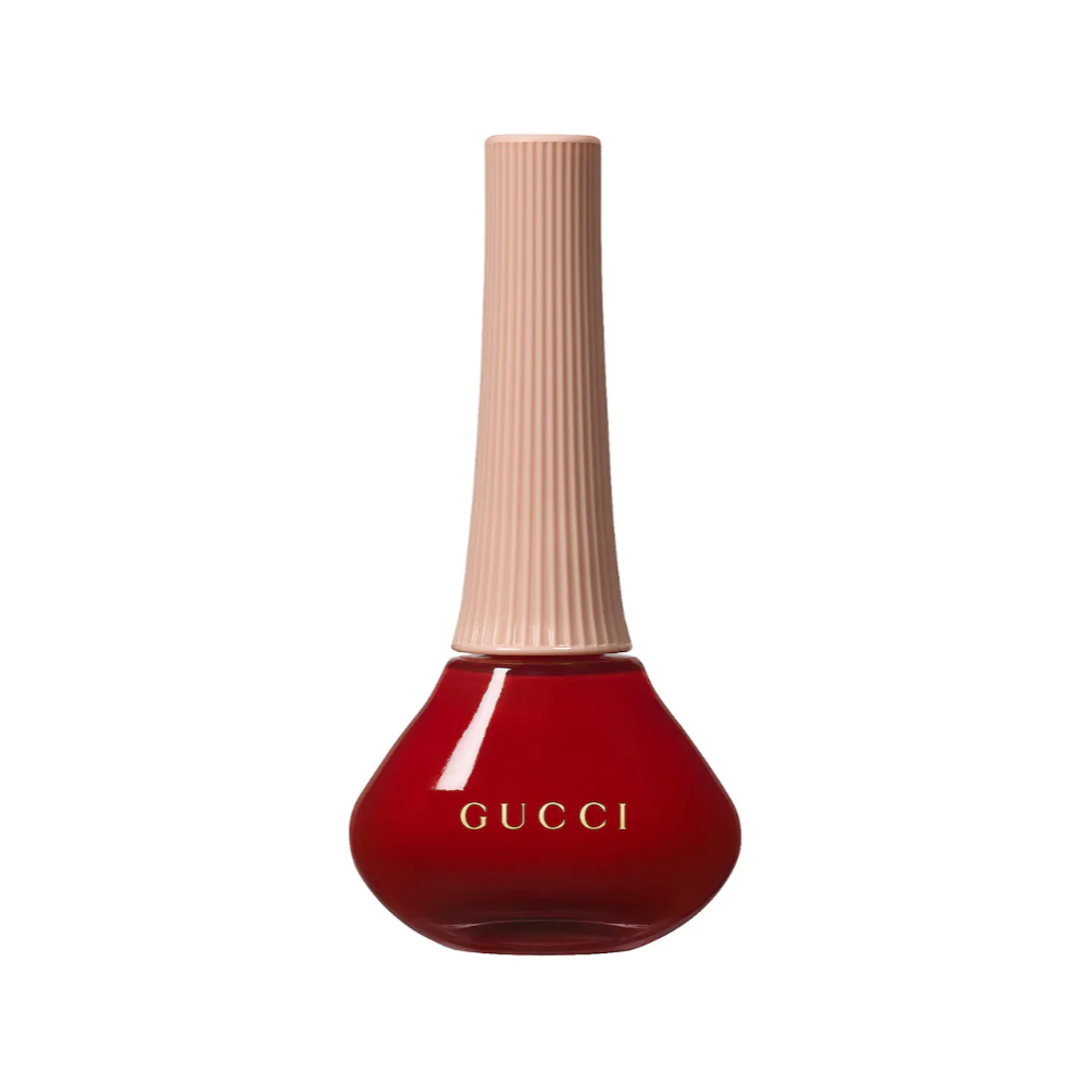 Gucci Glossy Nail Polish in Goldie Red ($35)