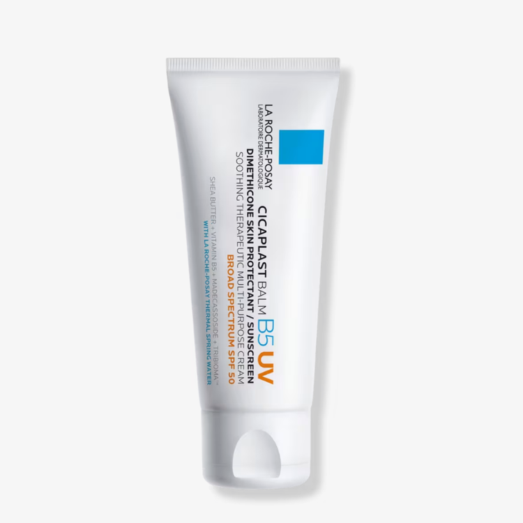 La Roche-Posay Cicaplast Balm B5 UV Soothing Therapeutic Multi-Purpose Cream SPF 50 ($21)