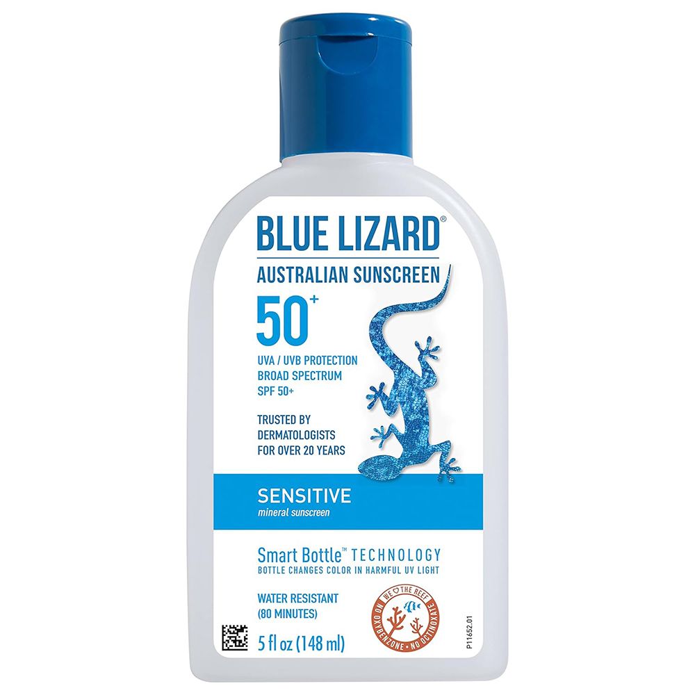 Blue Lizard Sensitive Mineral Sunscreen SPF 50+ ($15)