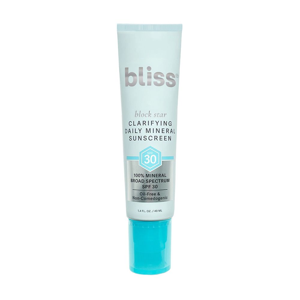 Bliss Block Star Clarifying Mineral Sunscreen SPF 30 ($25)