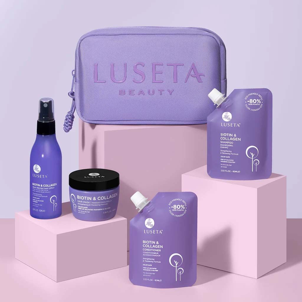 Luseta Biotin &amp; Collagen Jet-Set Hair Strengthen Kit ($39)