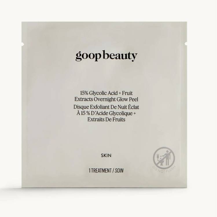 goop Beauty's 15% Glycolic Acid Overnight Glow Peel 