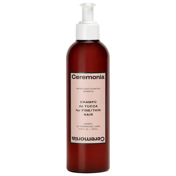 ceremonia weightless hydration shampoo