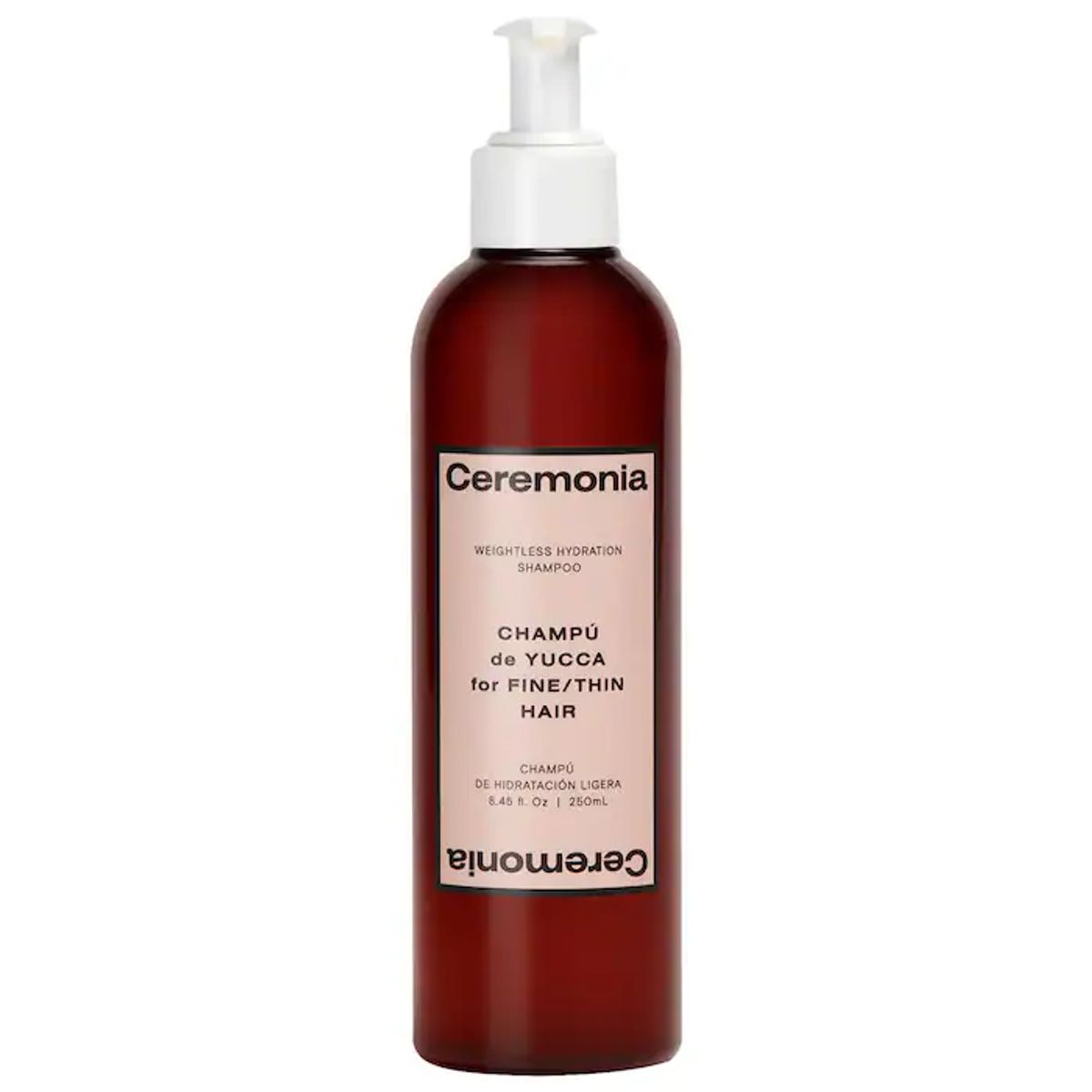 ceremonia weightless hydration shampoo