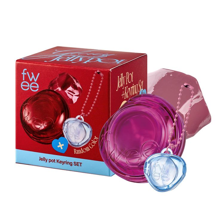 Fwee Glowy Jelly Pot + Keychain Set ($20)