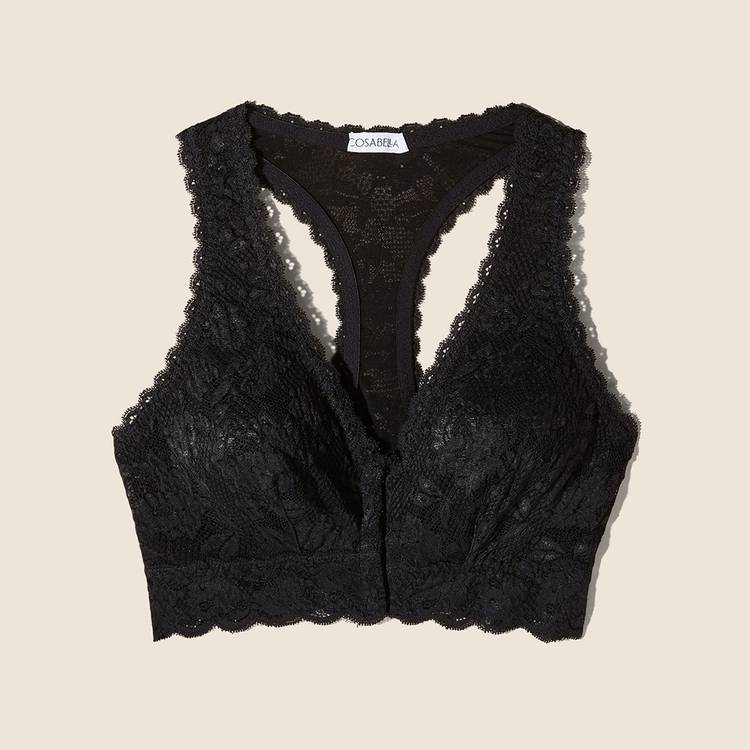 Cosabella Never Say Never Curvy Post-Surgical Front Closure Bralette ($89)
