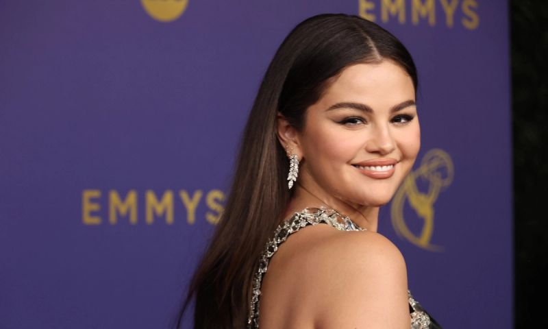 Selena Gomez attends the 76th Primetime Emmy Awards at Peacock Theater on September 15, 2024 in Los Angeles, California.
