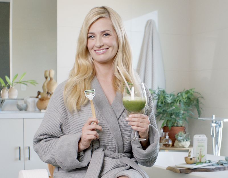 Beth Behrs on Bamboo Razors, Her Current Cetaphil-CeraVe Combo and Why Packing Lunch Is Her Constant