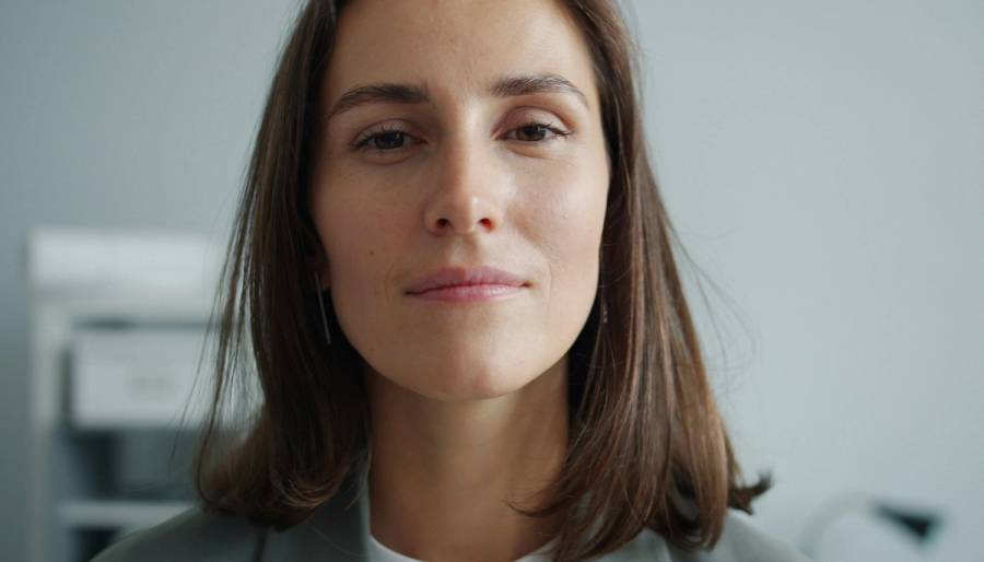Woman in an office