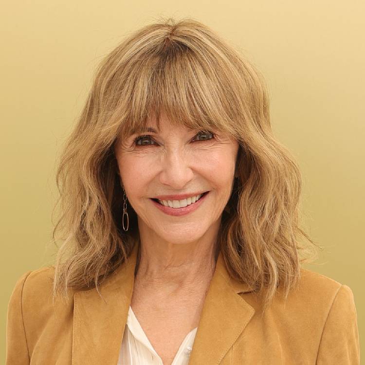 Mary Steenburgen attends Apple TV Press Day at Barker Hangar on February 03, 2026 in Santa Monica, California