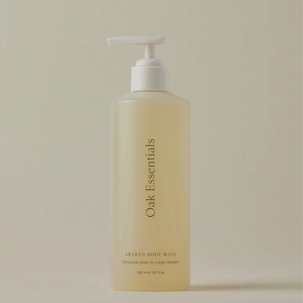Oak Essentials Awaken Body Wash ($36)