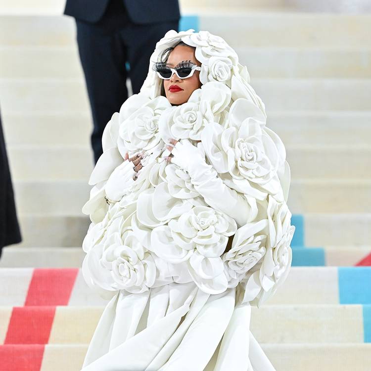 Rihanna at the 2023 Met Gala