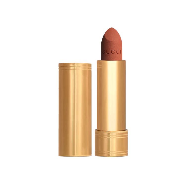 Gucci Rouge à Lèvres Mat Lipstick in Lucy Dark Orange ($47)