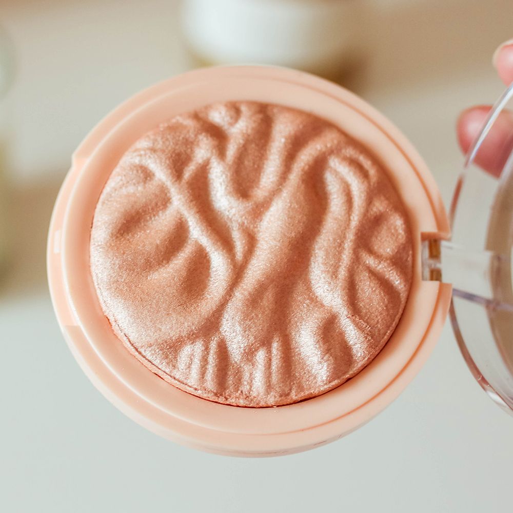 Avoid shimmer and powder products