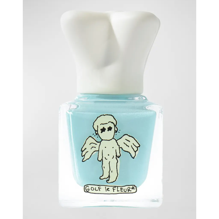 GOLF le FLEUR* Solid Gloss Nail Polish in Geneva Blue ($25)