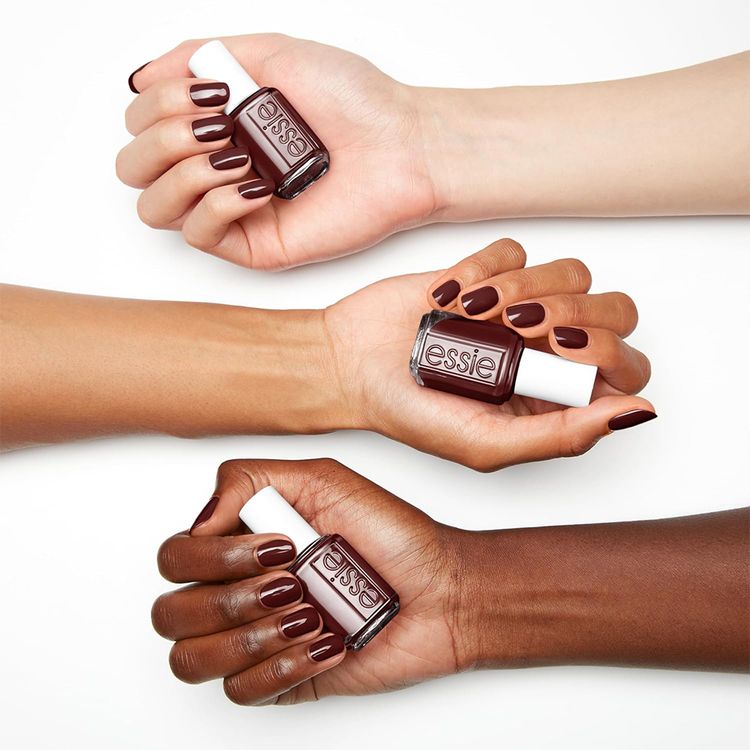 Essie Fringes &amp; Saddle ($10)