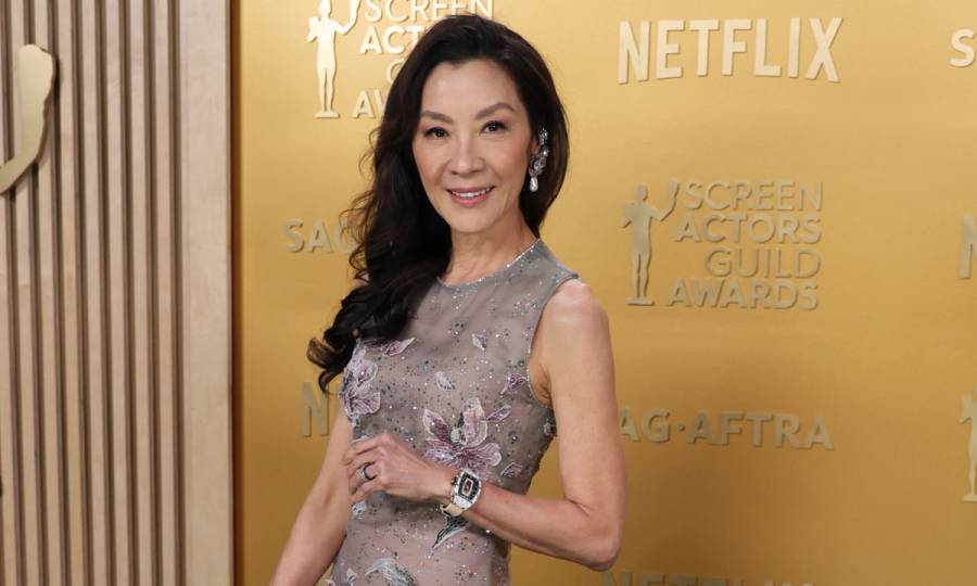 Michelle Yeoh at the 2025 SAG Awards