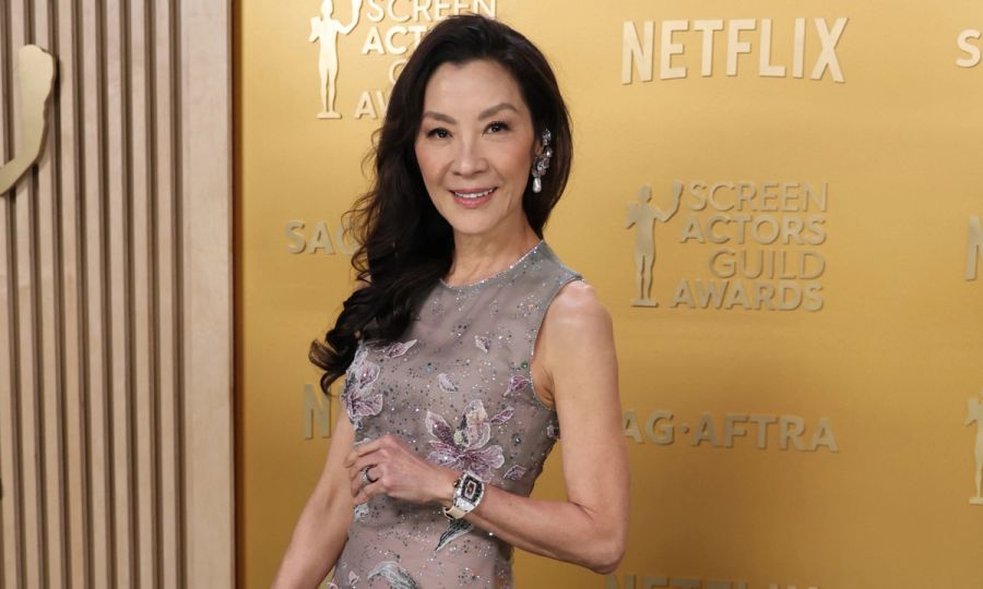 Michelle Yeoh at the 2025 SAG Awards