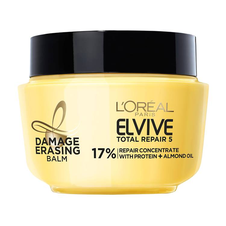 L’Oréal Paris Elvive Total Repair 5 Damage-Erasing Balm ($8)