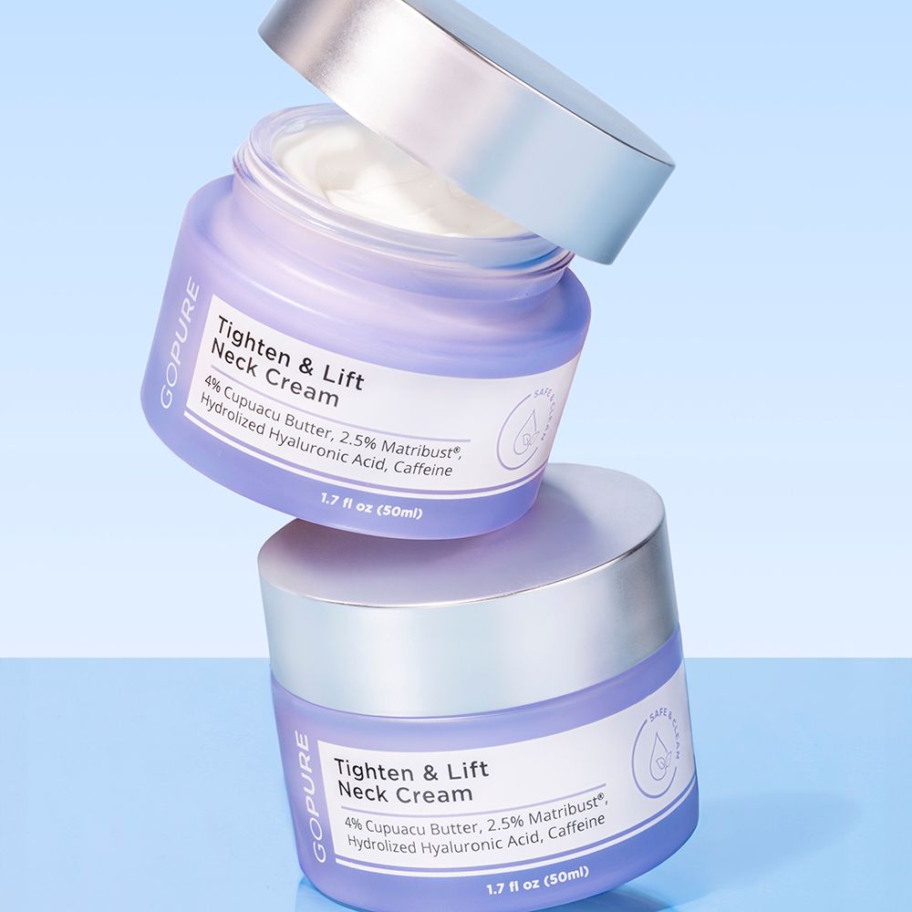 goPure Beauty Tighten and Lift Neck Cream ($49)